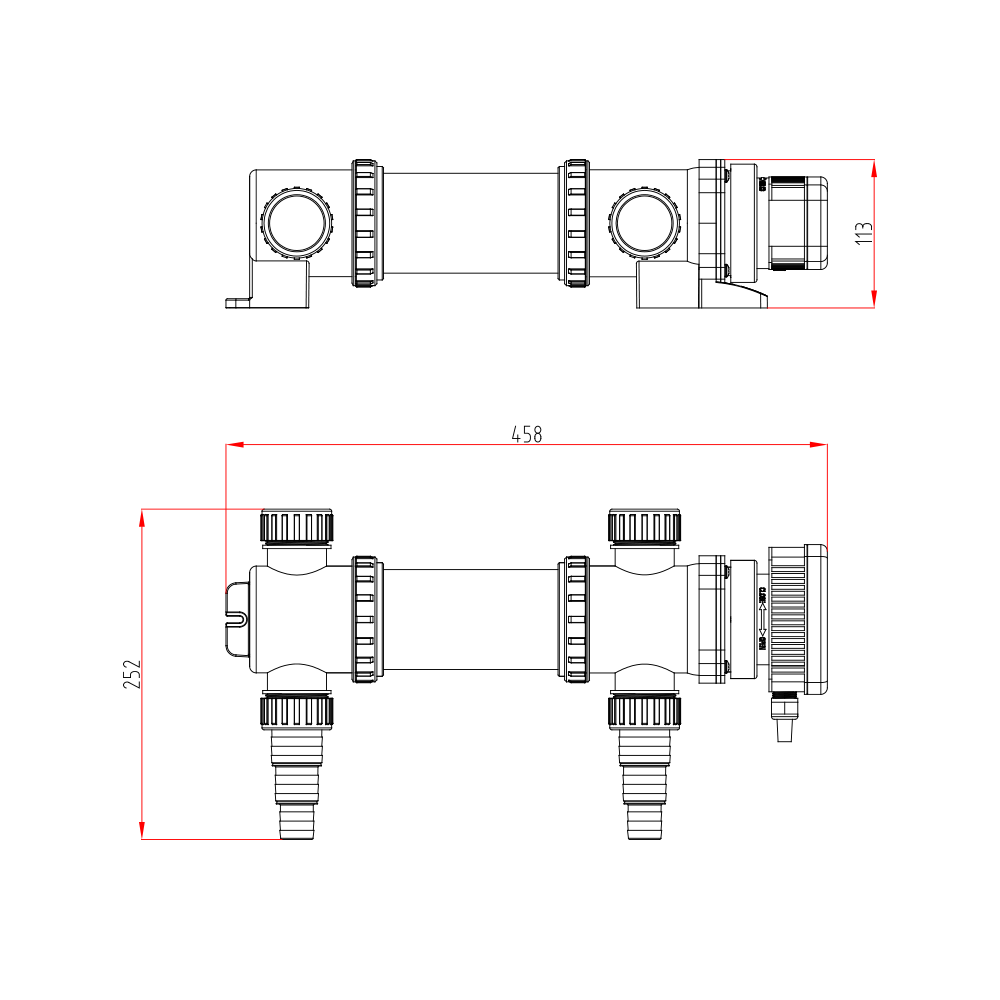 Appareil UV-c BluClear 18W