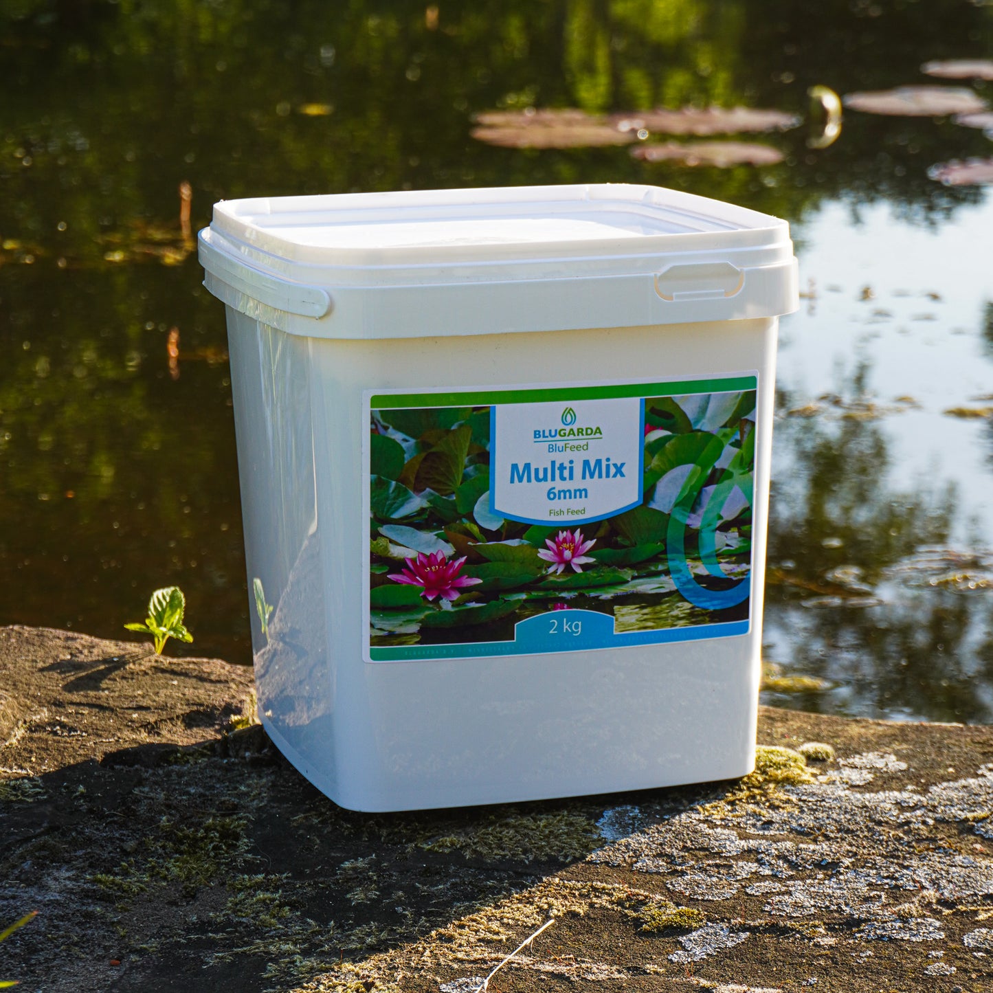 BluFeed - Bassin à Nourriture pour Poissons - Multi Mix 6mm - 2kg