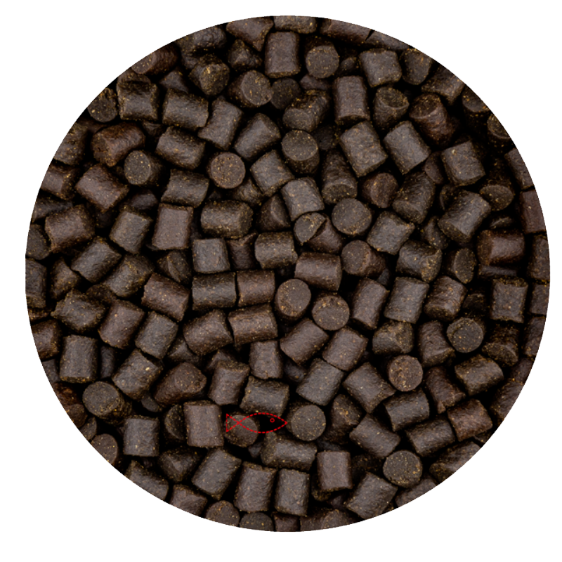 BluFeed - Sturgeon Fish Food Pond - Sturgeon Mix 6mm - 3.4kg