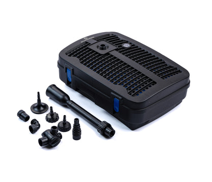 BluFilter 1011 - Pompe de bassin avec kit filtre, 11W UV-c et kit fontaine