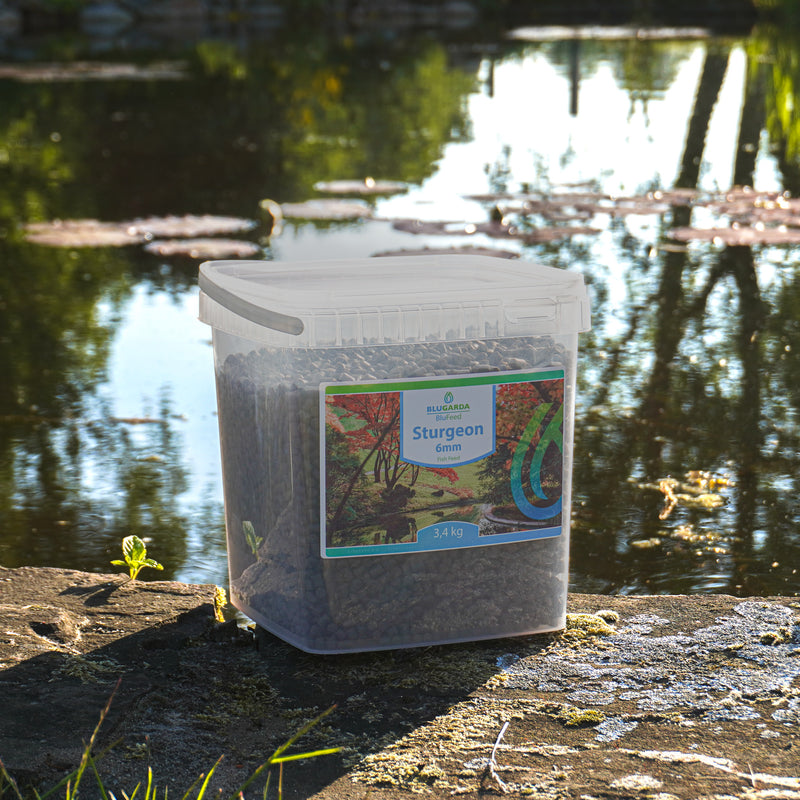 BluFeed - Sturgeon Fish Food Pond - Sturgeon Mix 6mm - 3.4kg