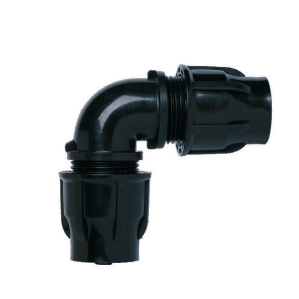 Knie (hoek) stuk 20 mm - Quick Lock - 6 stuks