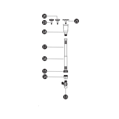 BluFilter 1011 & 2011 - Fountain kit (Spare Part 13-21)