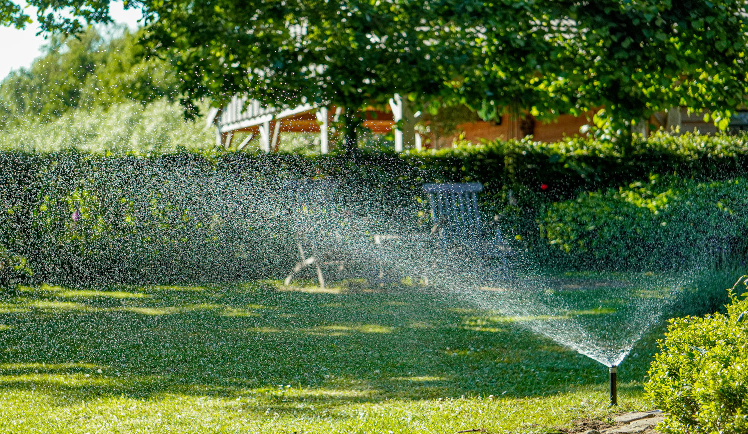 Arroseur Escamotable 5004+ Pour Jardin | Réglable 40° à 360° | Distance De Lancer 7,6m à 15,2m